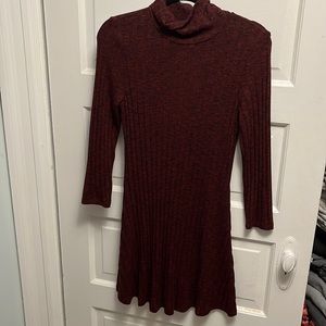Size medium sweater dress with back keyhole